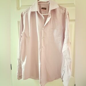 Van Heusen Soft Pink Men's Button Down Shirt